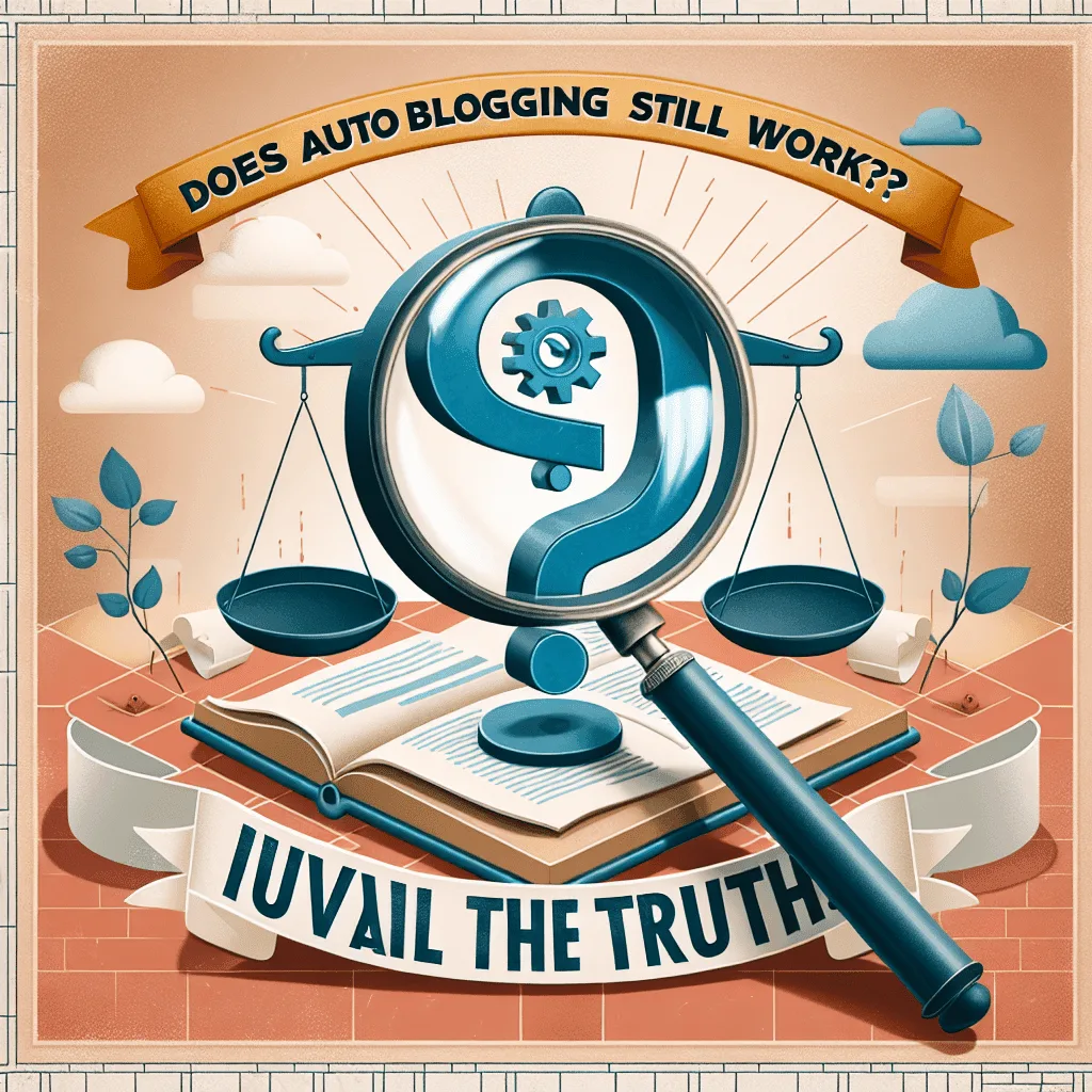 Does Auto Blogging Still Work