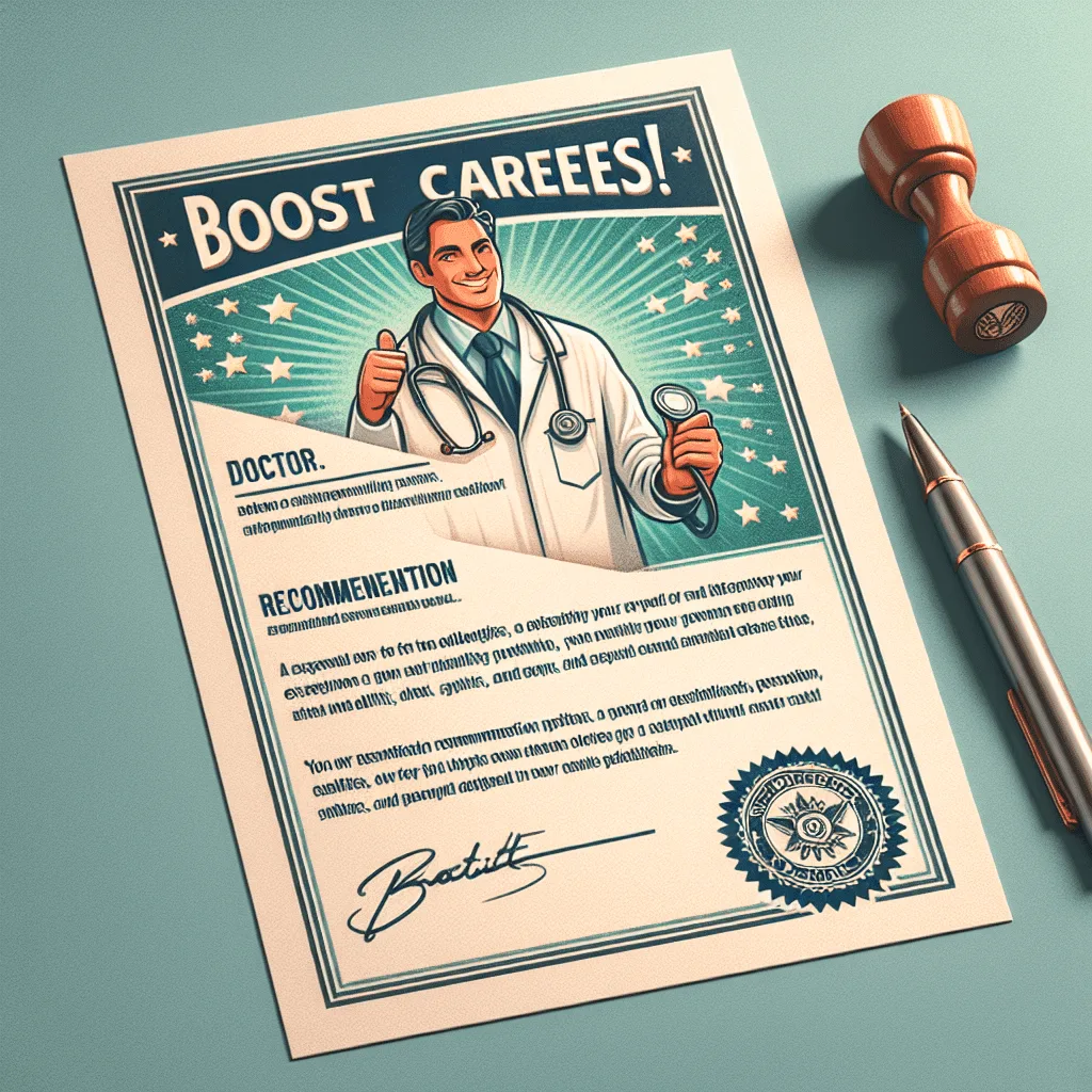 Letter of Recommendation for Doctors