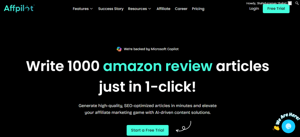 affpilot amazon review