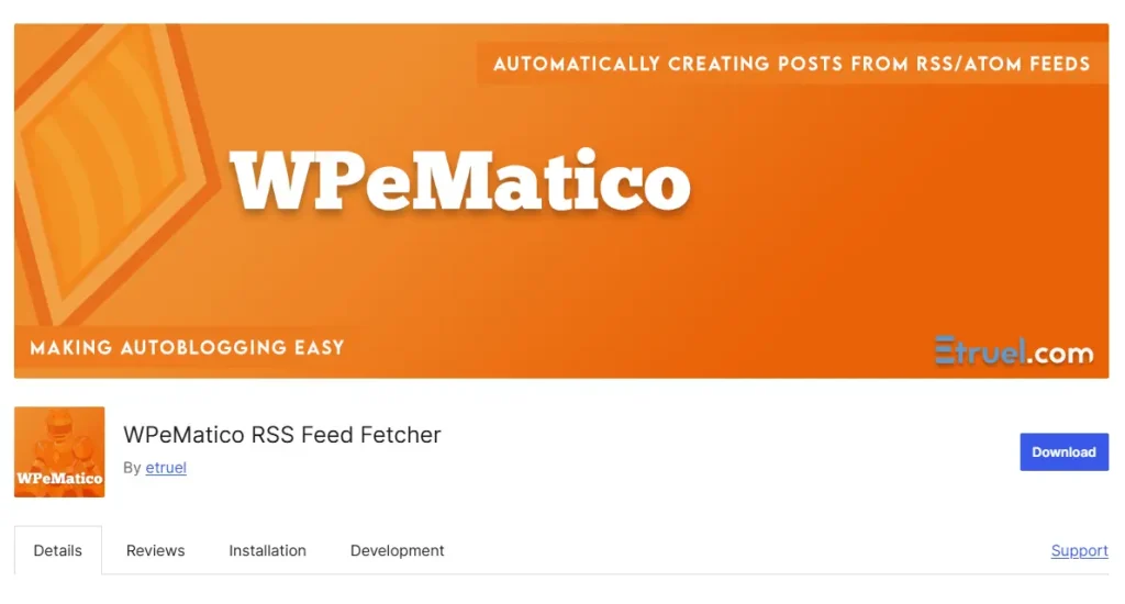 WPeMatico