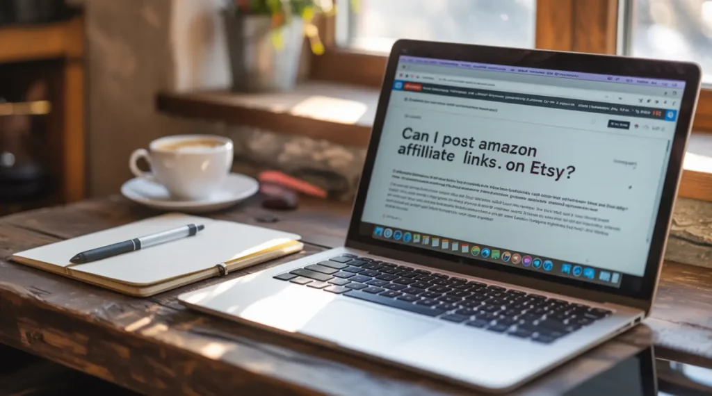 Can I Post Amazon Affiliate Links on Etsy