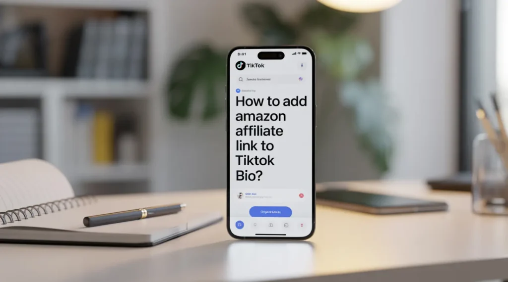How To Add Amazon Affiliate Link To Tiktok Bio