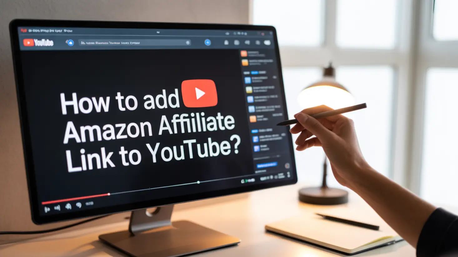 How To Add Amazon Affiliate Link To Youtube