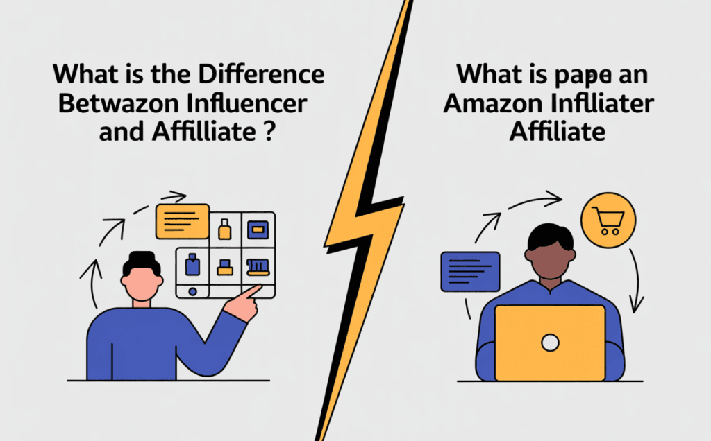 What Is The Difference Between Amazon Influencer And Affiliate