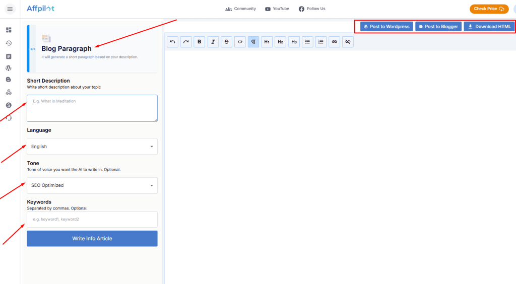 How to Write a Blog Paragraph Using AI Tools
