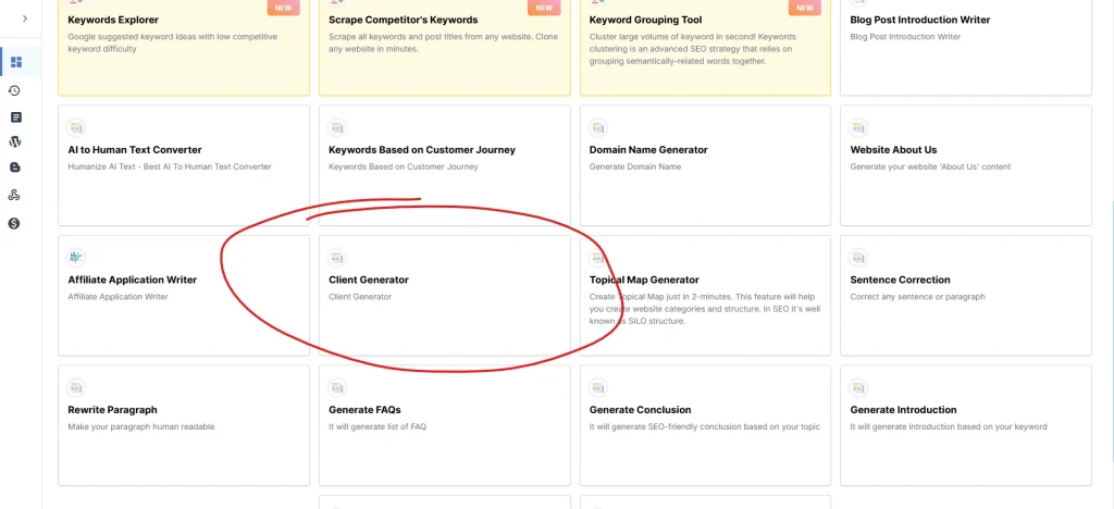 Affpilot Client Generator