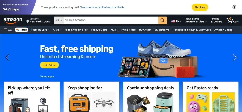 How to Get Your Amazon Affiliate Link
