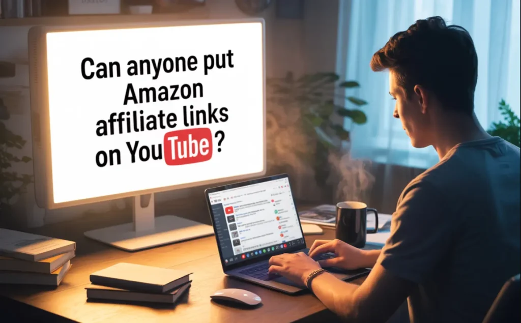 Can Anyone Put Amazon Affiliate Links on YouTube