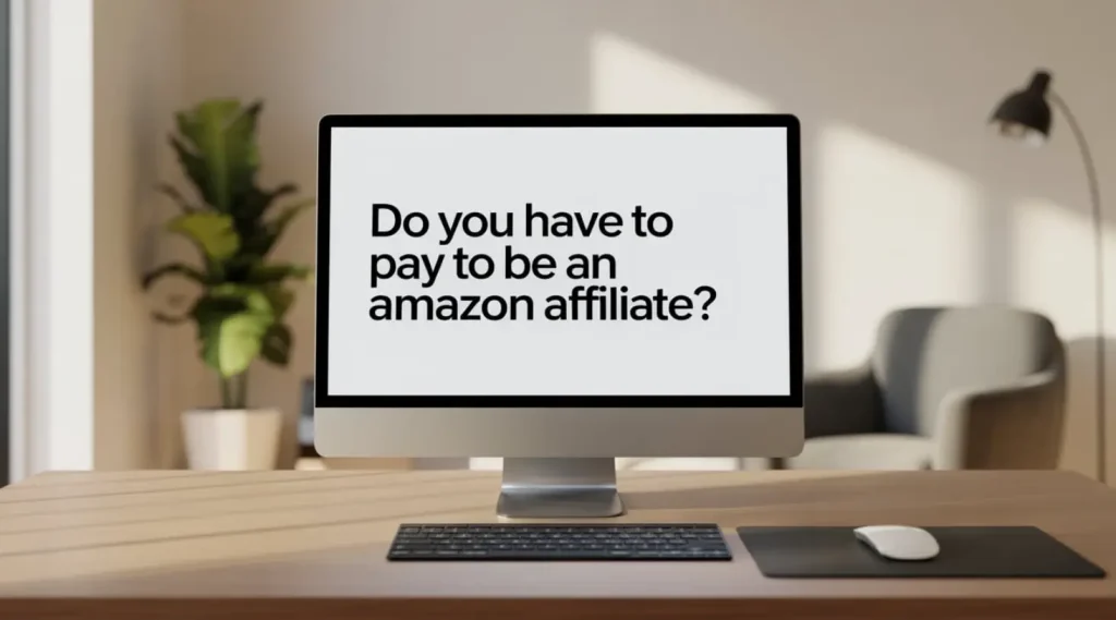 Do You Have To Pay To Be An Amazon Affiliate