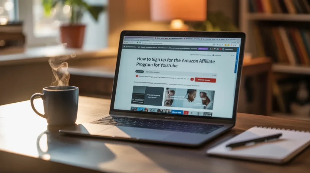 How to Sign Up for the Amazon Affiliate Program for YouTube