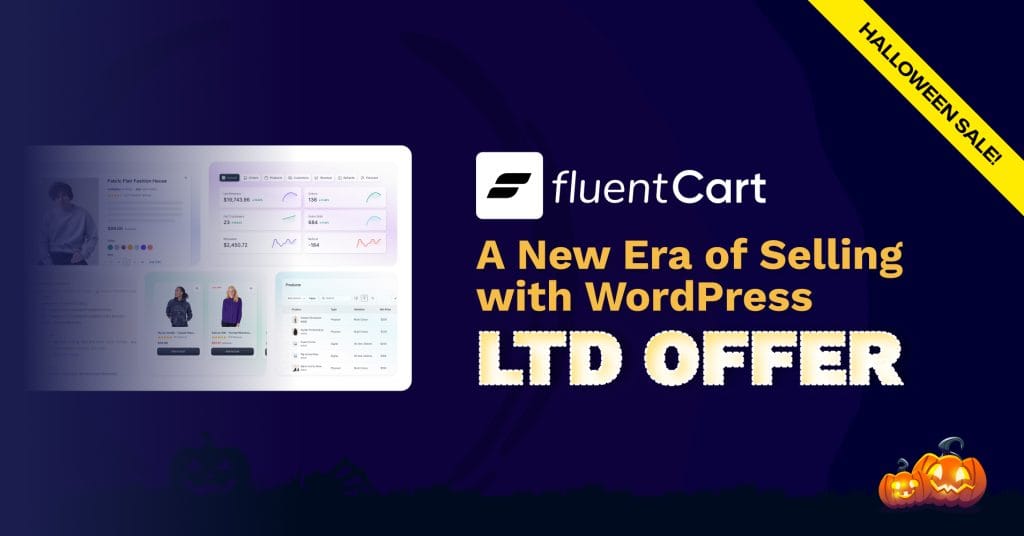 fluent cart halloween deal